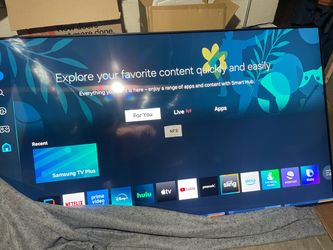 Samsung 85” Flat Screen TV