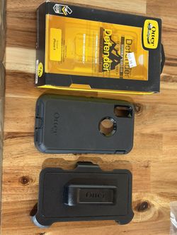 NEW OtterBox Defender Series Rugged Case & Holster for iPhone Xs & iPhone X 5.8”