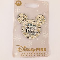 Disney EPCOT Festival of the Holidays 2023 Pin – Limited Release