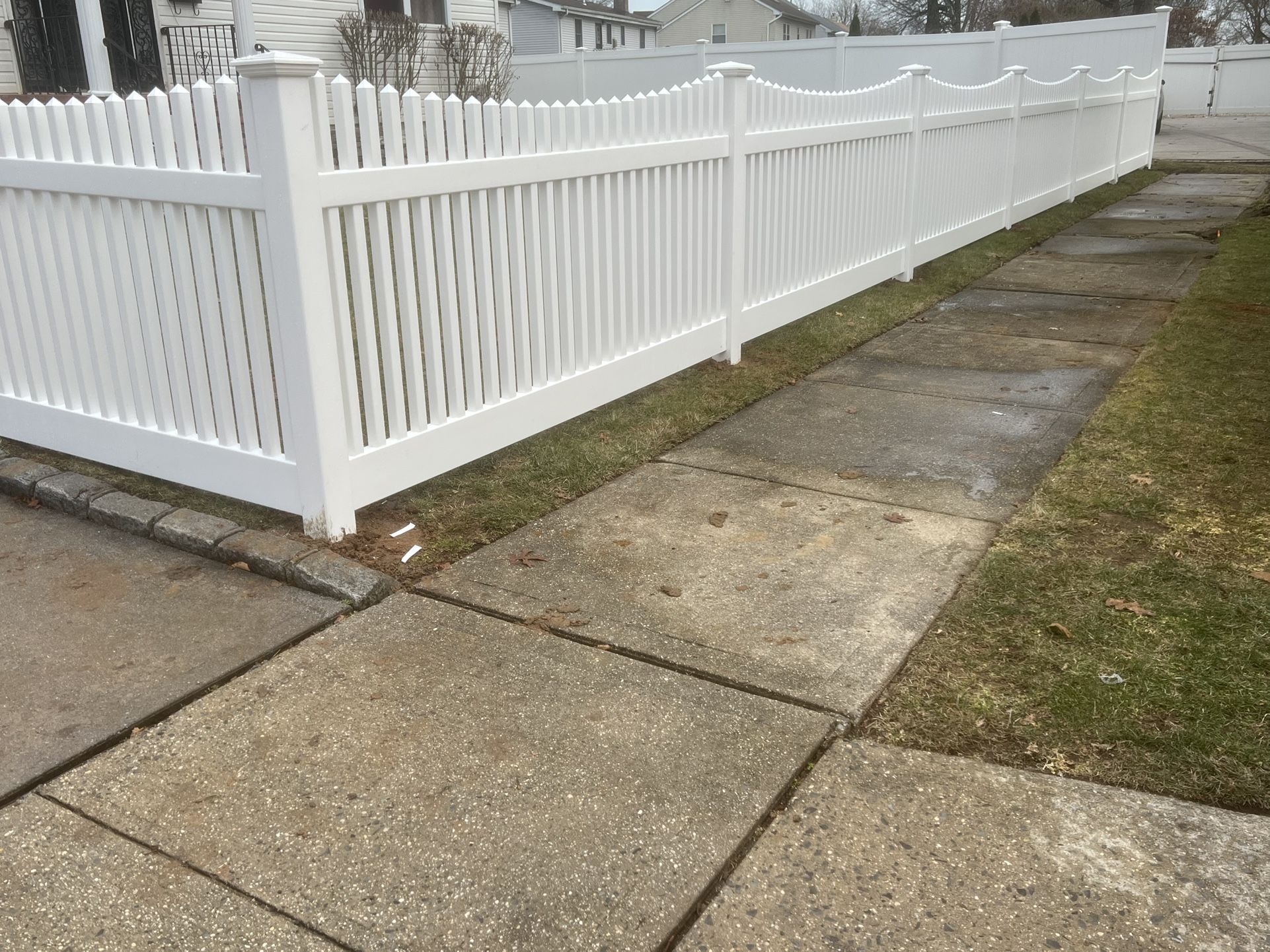 Pvc Fence Intall