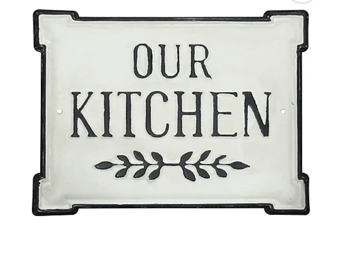“Our Kitchen” Metal Wall Art 