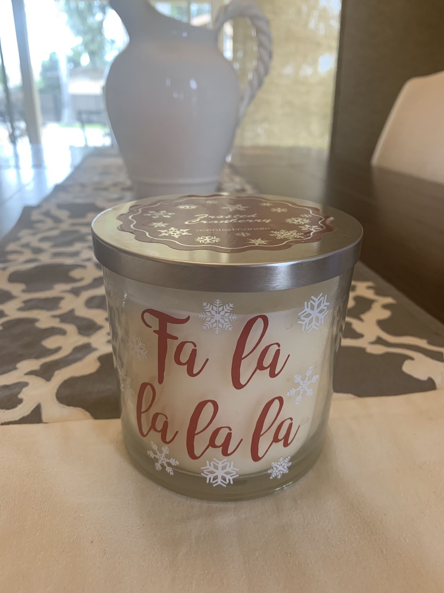 Frosted Cranberry Scented Candle