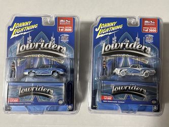 CHASE CAR Lowriders 1984 Oldsmobile Cutlass - Johnny Lightning & regular