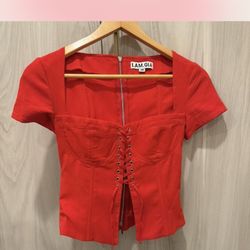 I Am Gia - Corseted Top