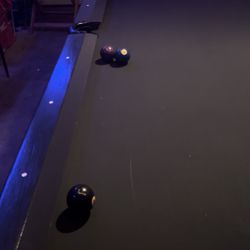 Black Pool Table 8ft 
