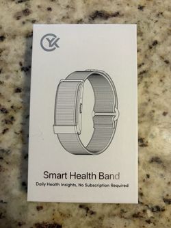 Smart Bracelet Health and Fitness Tracker No Subscription Fees Black NEW!!!