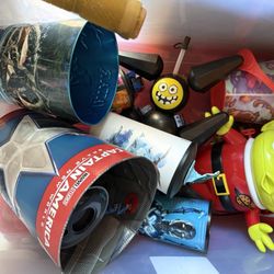 Movie Popcorn Buckets And Cups 