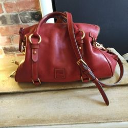 Dooney & Bourke Leather Purse 15 In Wide 11 In Tall