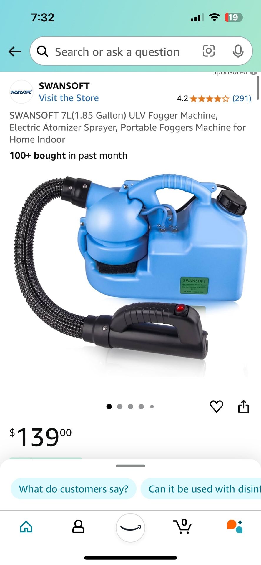 Pest Control Fog Machine Business equipment