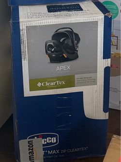BRAND NEW Chicco Apex Max Zip ClearTex Infant Car Seat