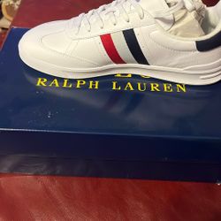 Men’s Ralph Lauren polo shoes, size 9