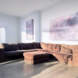 Large Sectional Sofa With Ottoman