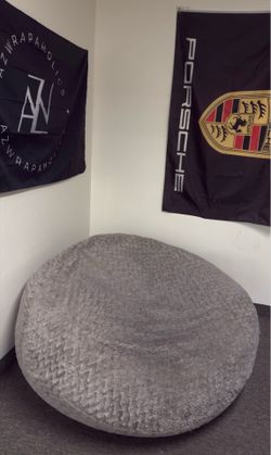 Gray Bean Bag