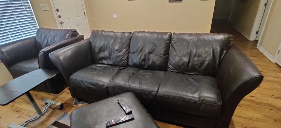 Leather Couch Only