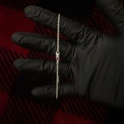 Solid .925 Italy Rope