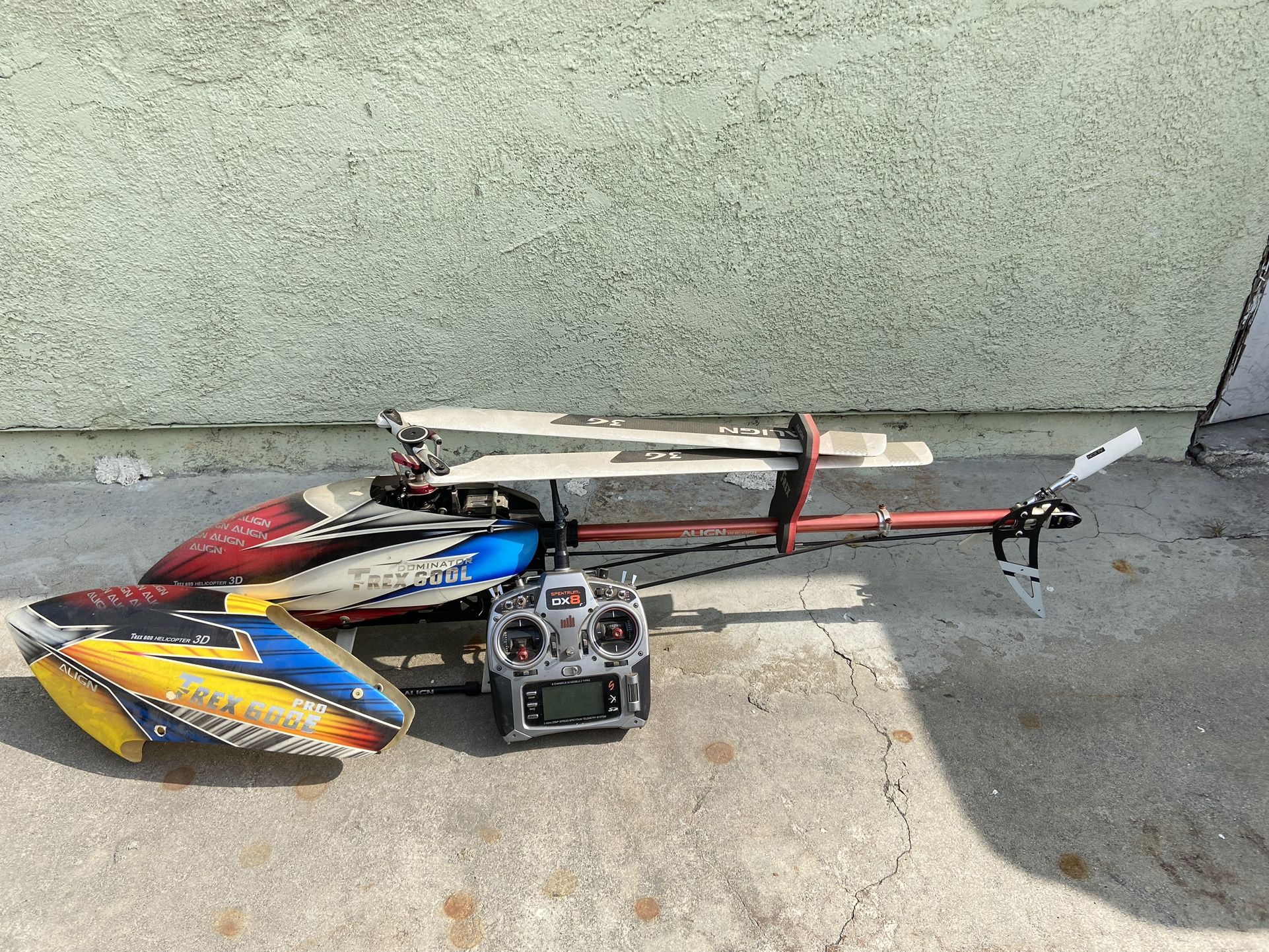 Helicopter Align Trex 600 Pro DFC