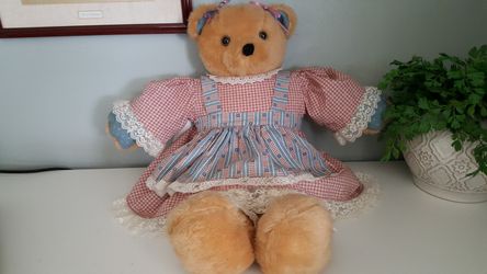 Hand Made Stuffed Bear