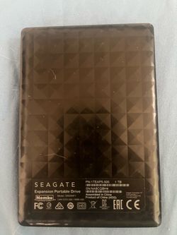 SEAGATE 1TB External Hard Drive