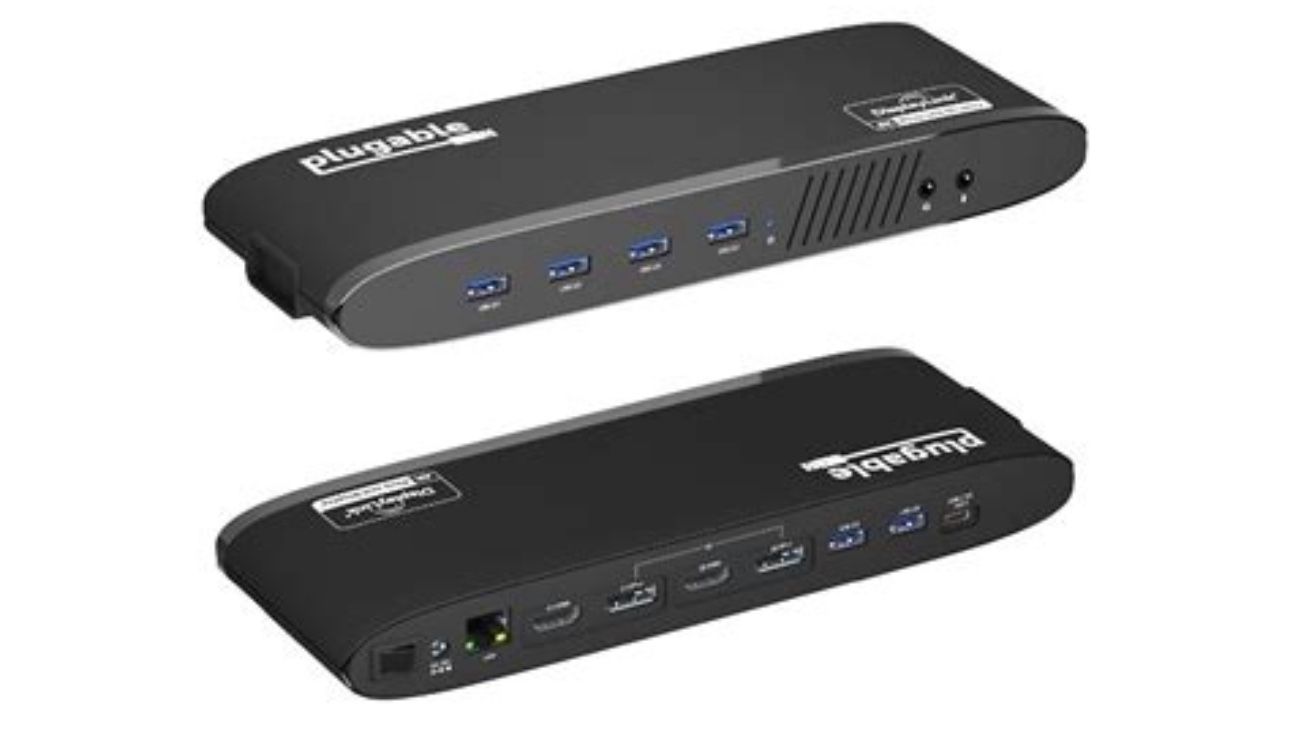 Plugable UD-6950H Dual 4K USB 3.0 Docking Station – 2x HDMI/DisplayPort