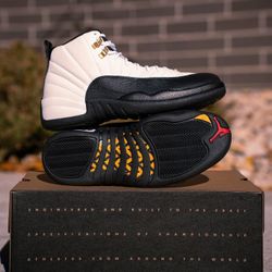 Air Jordan 12 Retro Taxi Men Size 12 New W/Box