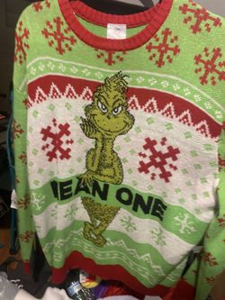 GRINCH ugly Christmas sweater