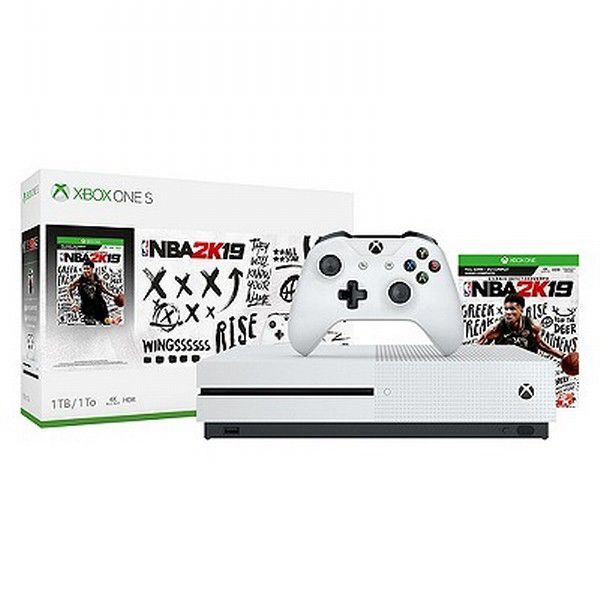 Microsoft Xbox One S 1TB Console with NBA 2K19