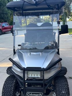 Coleman Golf Cart with Lift Kit and LED Light