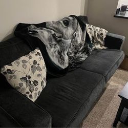 Black couch 