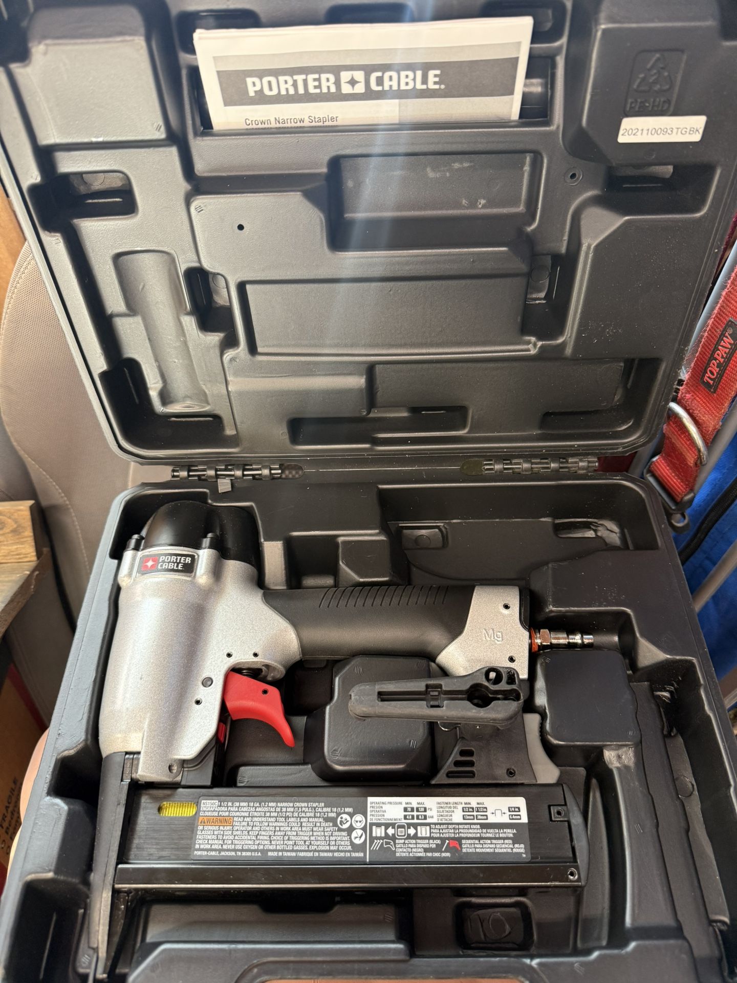 Porter Cable Nail Gun