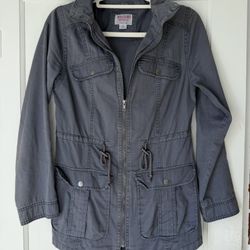 Mossimo Supply Gray Utility Jacket
