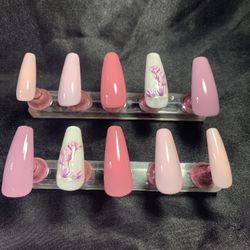 Gel press on nails