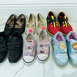 Toddler Girl Shoe Lot - Size 8. 