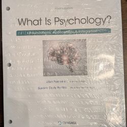What Is Psychology? Cengage Textbook