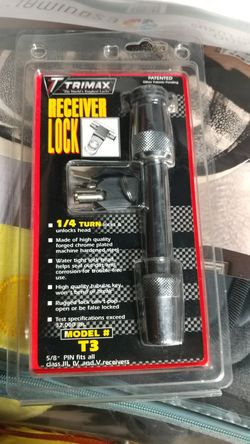 Trimax reciever lock