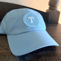 Powder Blue Texas Rangers women’s BRANDED BILLS baseball hat