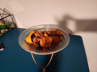 Bowl with glass holder decor For House