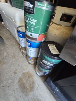 Exterior paint  20 each