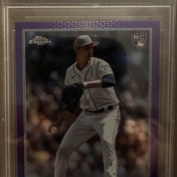 Kirby 2022 Topps Chrome Update Purple Refractor