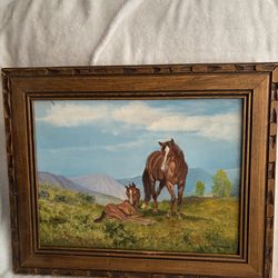 Vintage painting