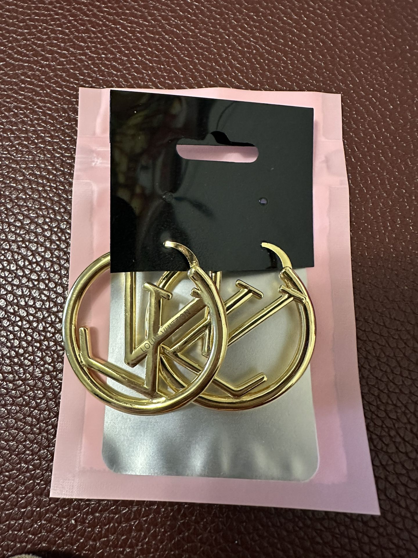 LV Small Earrings Gold 