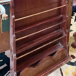 Antique magazine rack