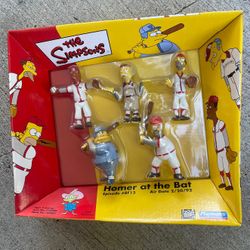 The Simpsons homer At The Bat Collectible Action Figures