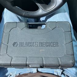 Black And Decker Tool Box