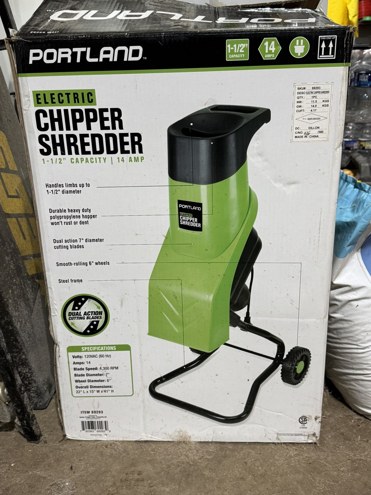 Electric Chipper/Shredder