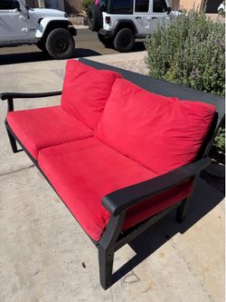 Modern Outdoor Patio Loveseat