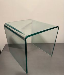 Glass table/ night stand