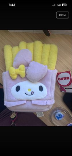GUND My Melody French Fries Plush