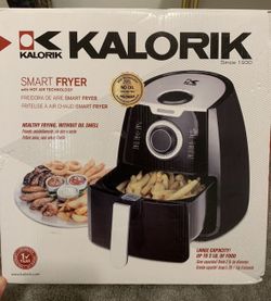 KALORIK Airfryer with Dual Layer Rack in Black