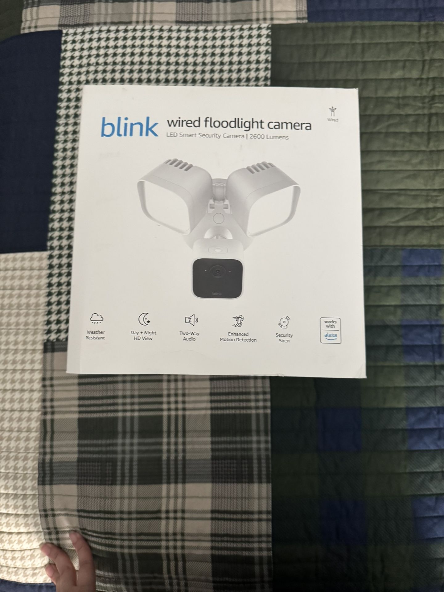 Blink Wired Floodlight Camera