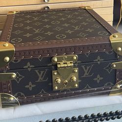 LV Jewelry Box. Two Different Levels/sections. New